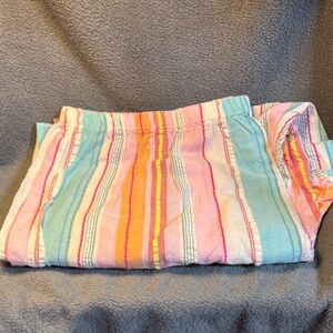 Colorful Striped Women's Pajama Bottoms